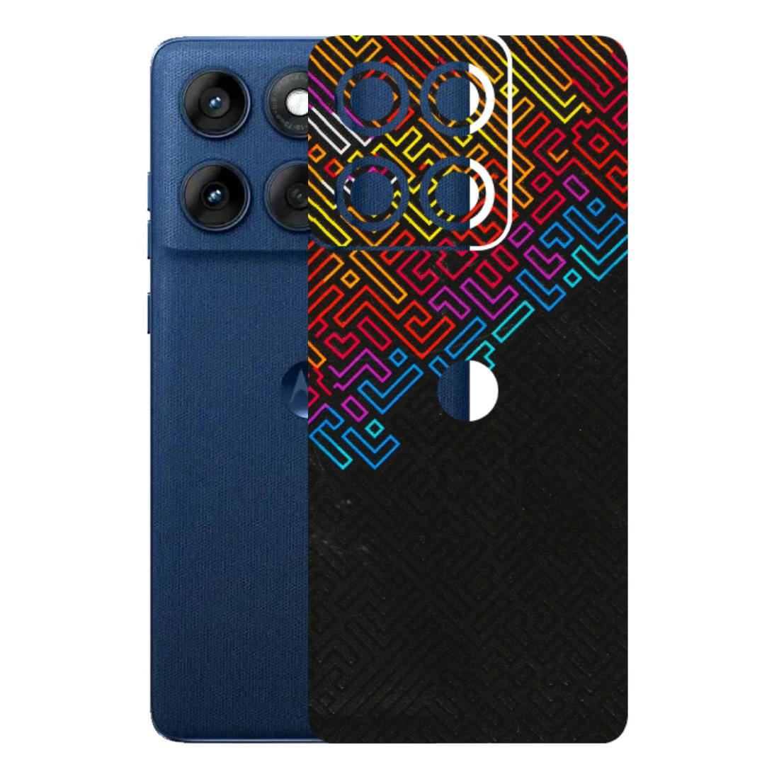 Motorola Phone Skins (All Models) - Dotme Pattern Art - 3D Embossed Finish (L-121) Motorola Edge 60