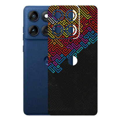 Motorola Phone Skins (All Models) - Dotme Pattern Art - 3D Embossed Finish (L-121) Motorola Edge 60