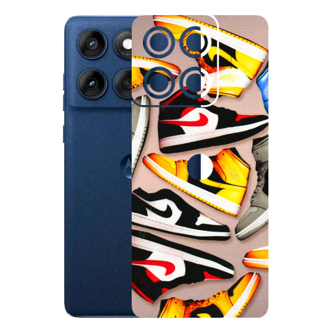 Motorola Phone Skins (All Models) - Sneaker Lover - 3D Embossed Finish (L-135) Motorola Edge 60