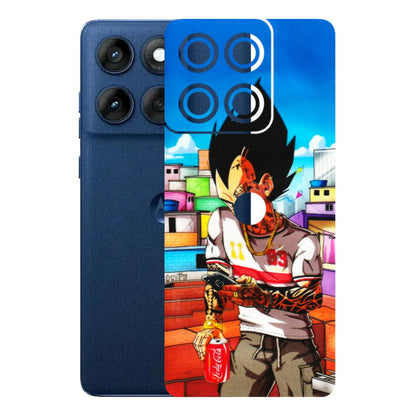 Motorola Phone Skins (All Models) - Vegeta - 3D Embossed Finish (L-136) Motorola Edge 60