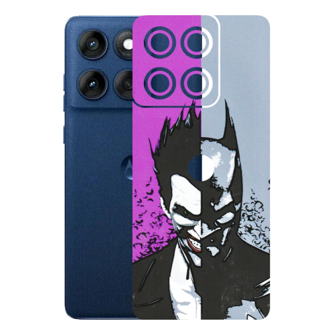 Motorola Phone Skins (All Models) - Batman & Joker - 3D Embossed Finish (L-143) Motorola Edge 60