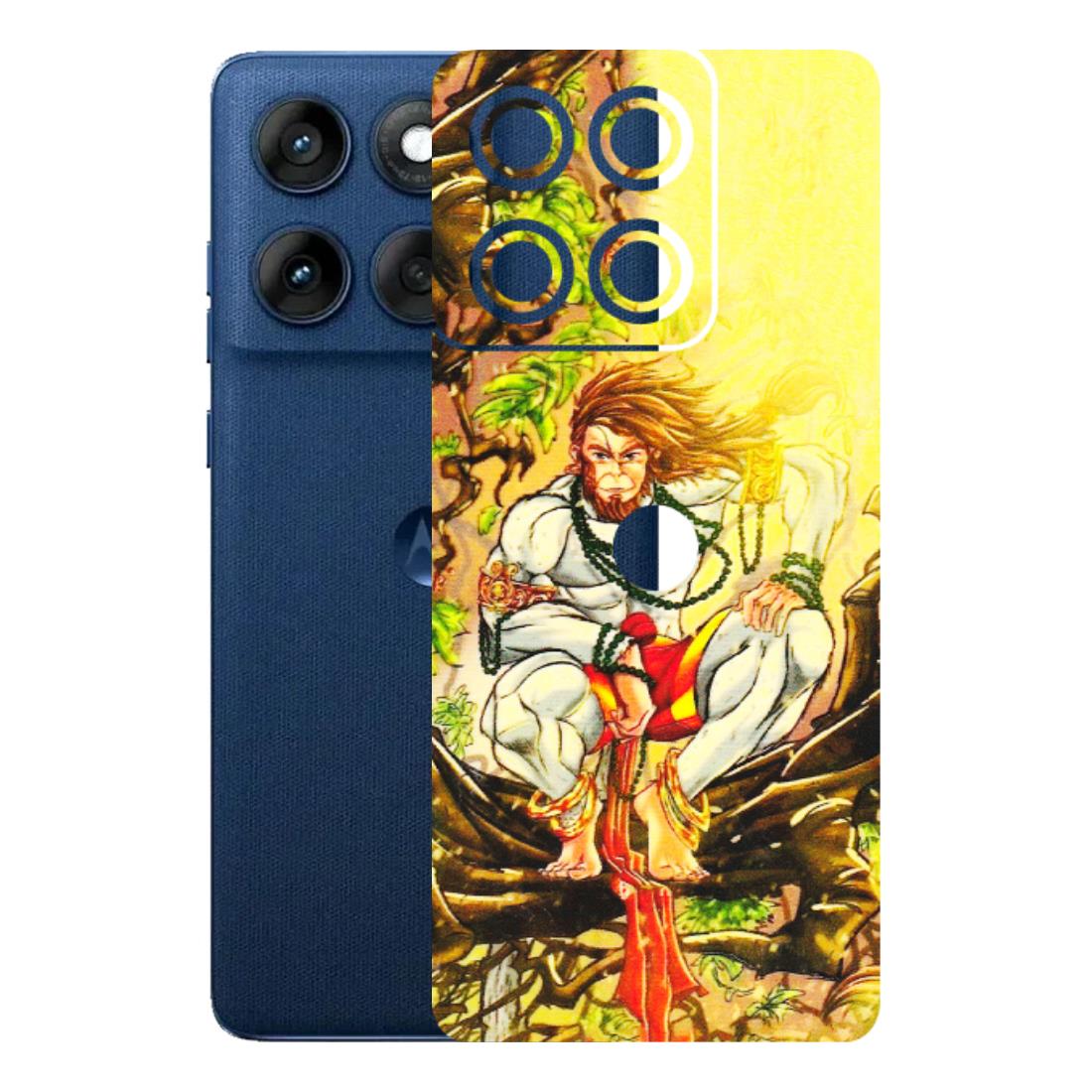 Motorola Phone Skins (All Models) - Lord Hanuman - 3D Embossed Finish (L-152) Motorola Edge 60