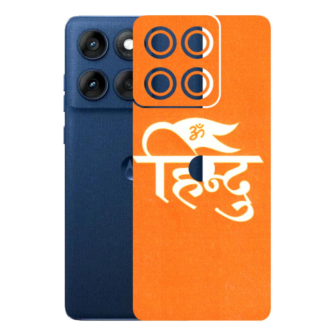 Motorola Phone Skins (All Models) - Hindu Kesari - 3D Embossed Finish (L-154) Motorola Edge 60