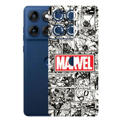 Motorola Phone Skins (All Models) - Marvel Comic - 3D Embossed Finish (L-171) Motorola Edge 60