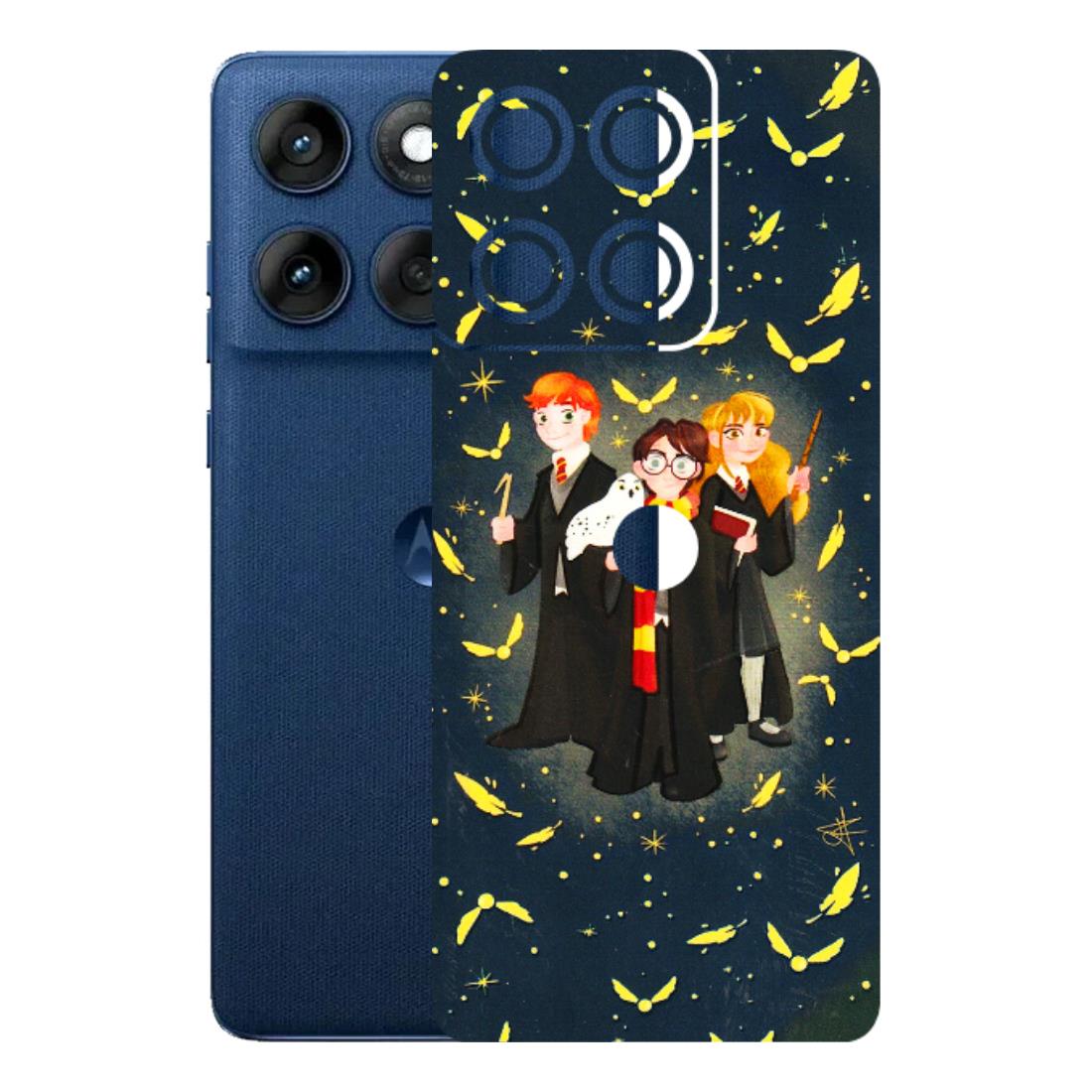 Motorola Phone Skins (All Models) - Harry Potter - 3D Embossed Finish (L-183) Motorola Edge 60
