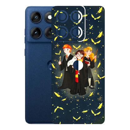 Motorola Phone Skins (All Models) - Harry Potter - 3D Embossed Finish (L-183) Motorola Edge 60