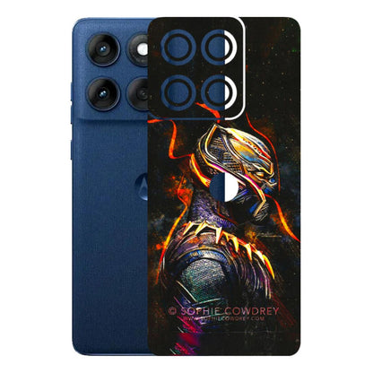 Motorola Phone Skins (All Models) - Black Panther - 3D Embossed Finish (L-190) Motorola Edge 60