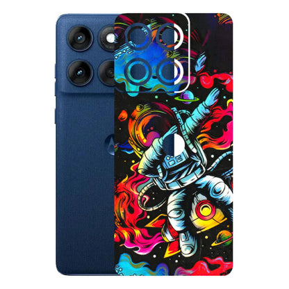Motorola Phone Skins (All Models) - Astronaut Dope - 3D Embossed Finish (L-191) Motorola Edge 60