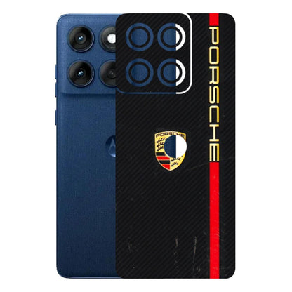 Motorola Phone Skins (All Models) - Premium Porsche - 3D Embossed Finish (L-225) Motorola Edge 60