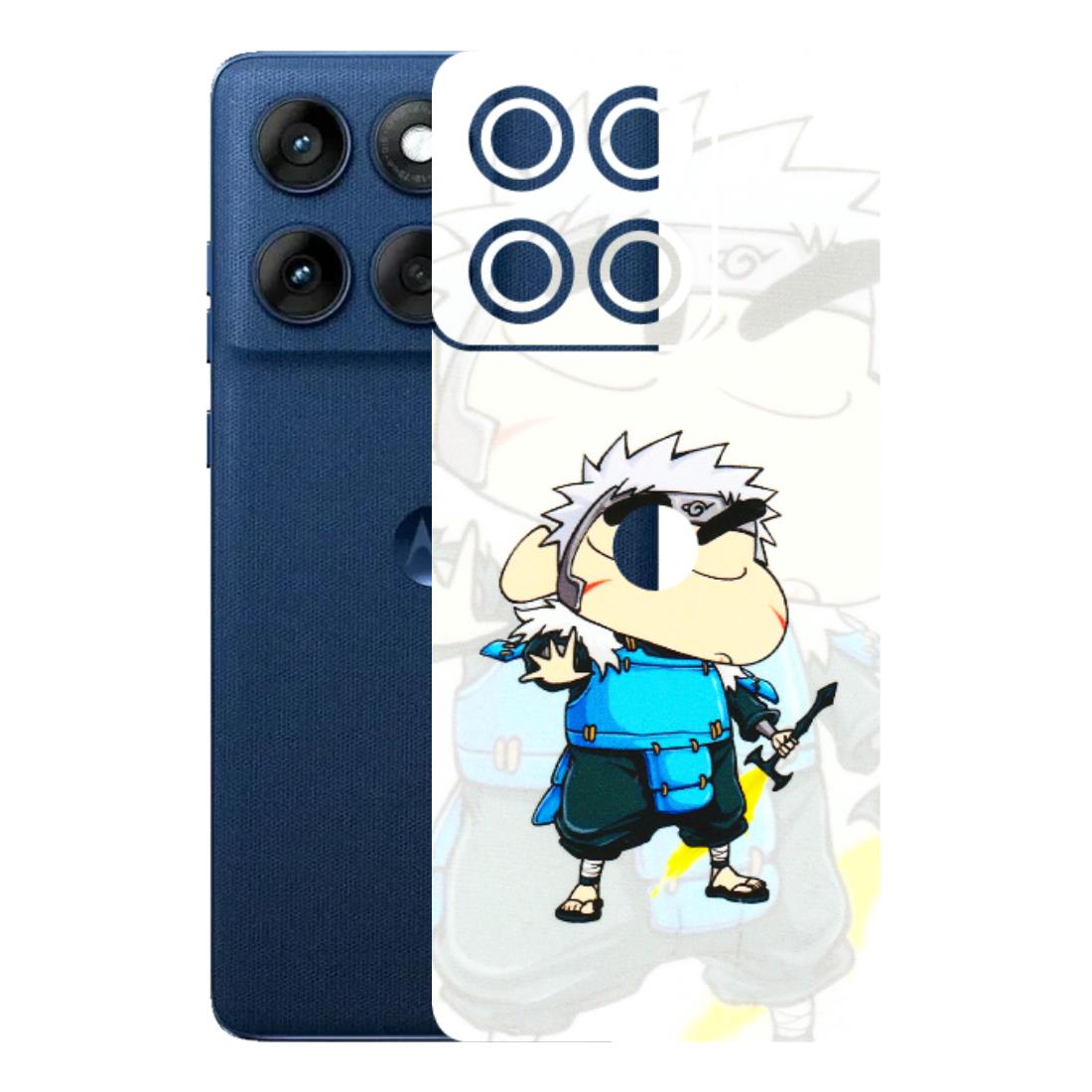 Motorola Phone Skins (All Models) - Angry Young Shinchan - 3D Embossed Finish (L-226) Motorola Edge 60