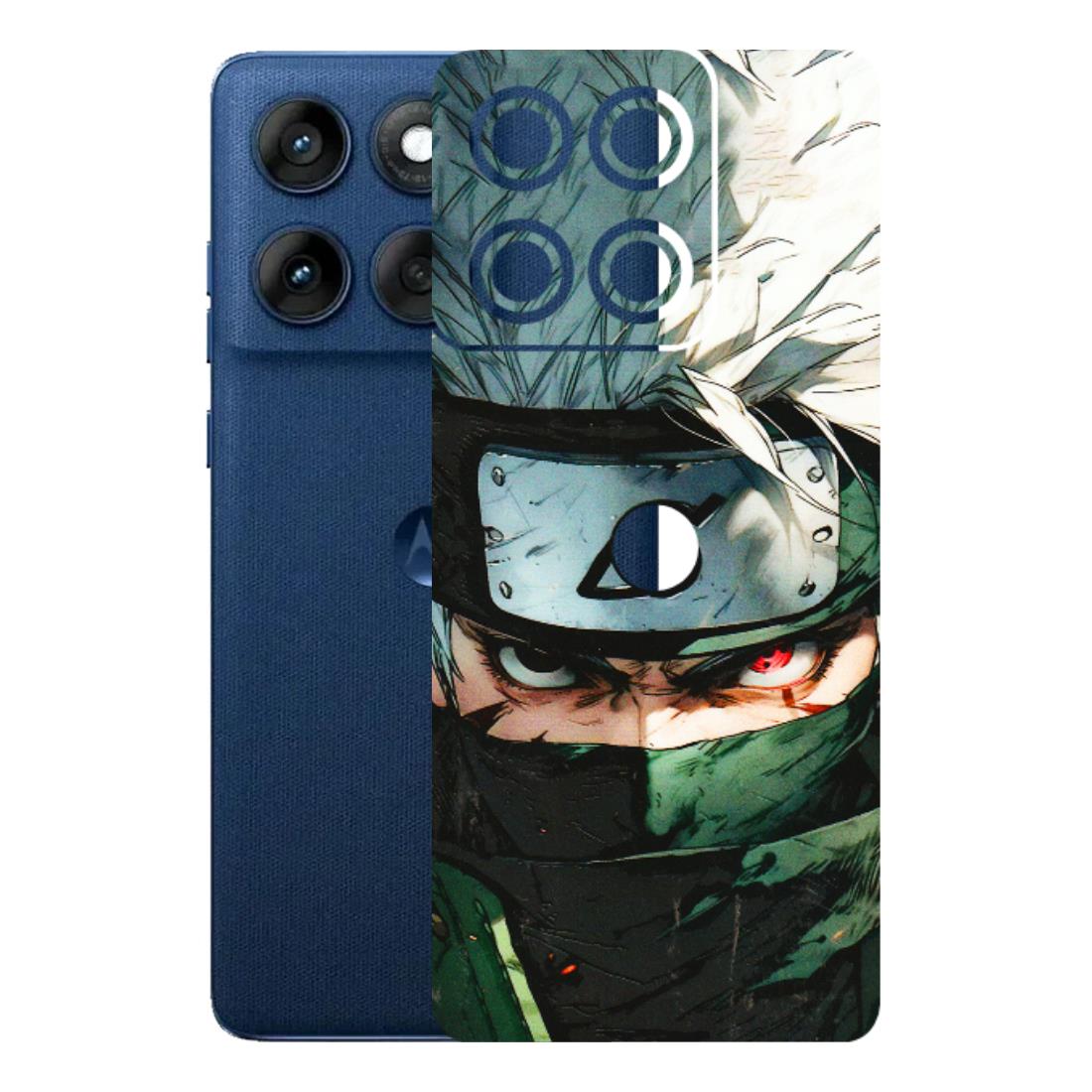 Motorola Phone Skins (All Models) - Kakashi Red Eye Focus - 3D Embossed Finish (L-227) Motorola Edge 60