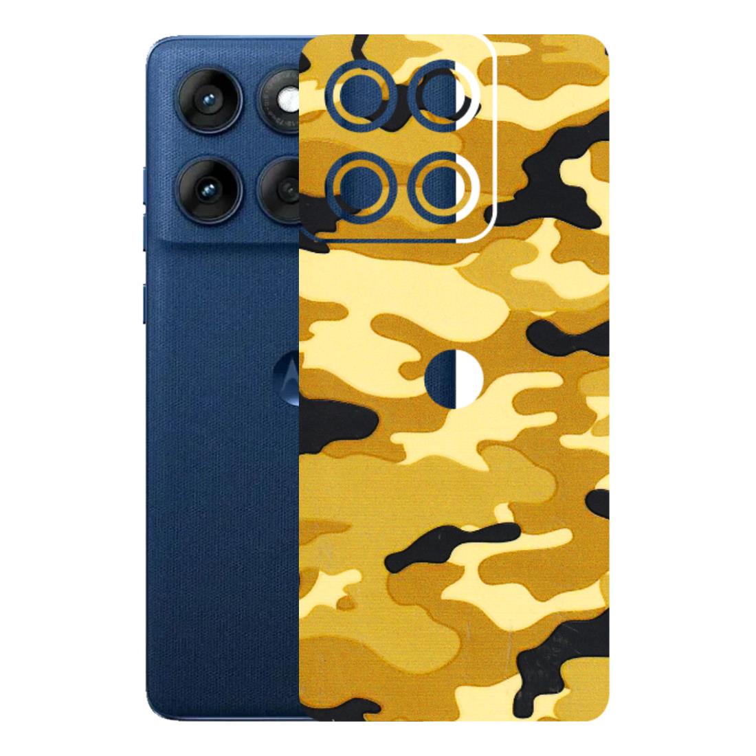 Motorola Phone Skins (All Models) - Indian Camo - 3D Embossed Finish (L-228) Motorola Edge 60