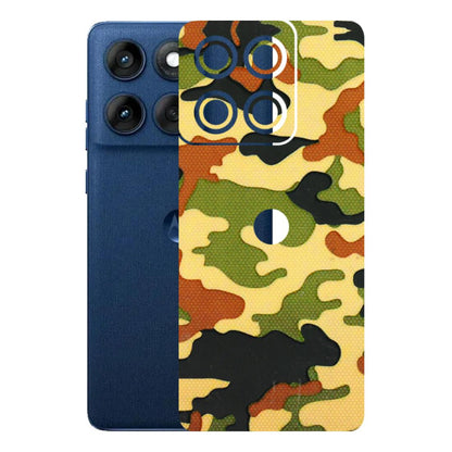 Motorola Phone Skins (All Models) - Indian Military - 3D Embossed Finish (L-234) Motorola Edge 60