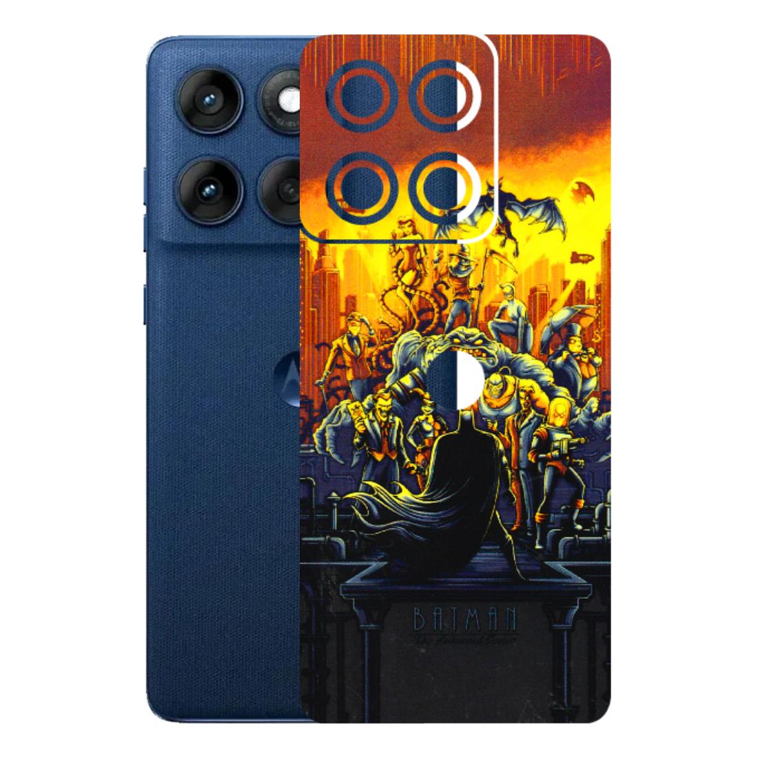 Motorola Phone Skins (All Models) - Games Doodles - 3D Embossed Finish (L-24) Motorola Edge 60