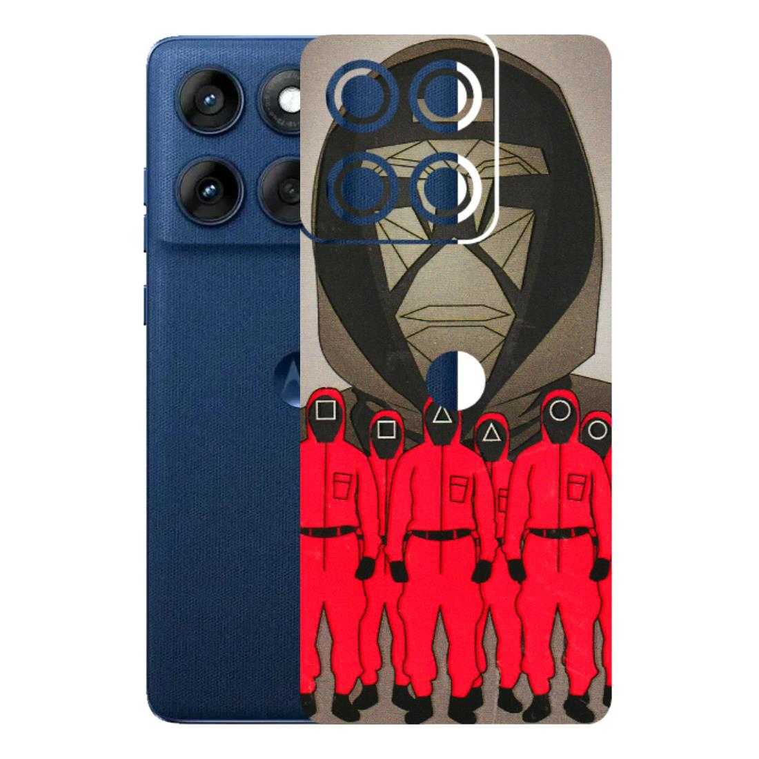 Motorola Phone Skins (All Models) - Squid Game Hero - 3D Embossed Finish (L-245) Motorola Edge 60