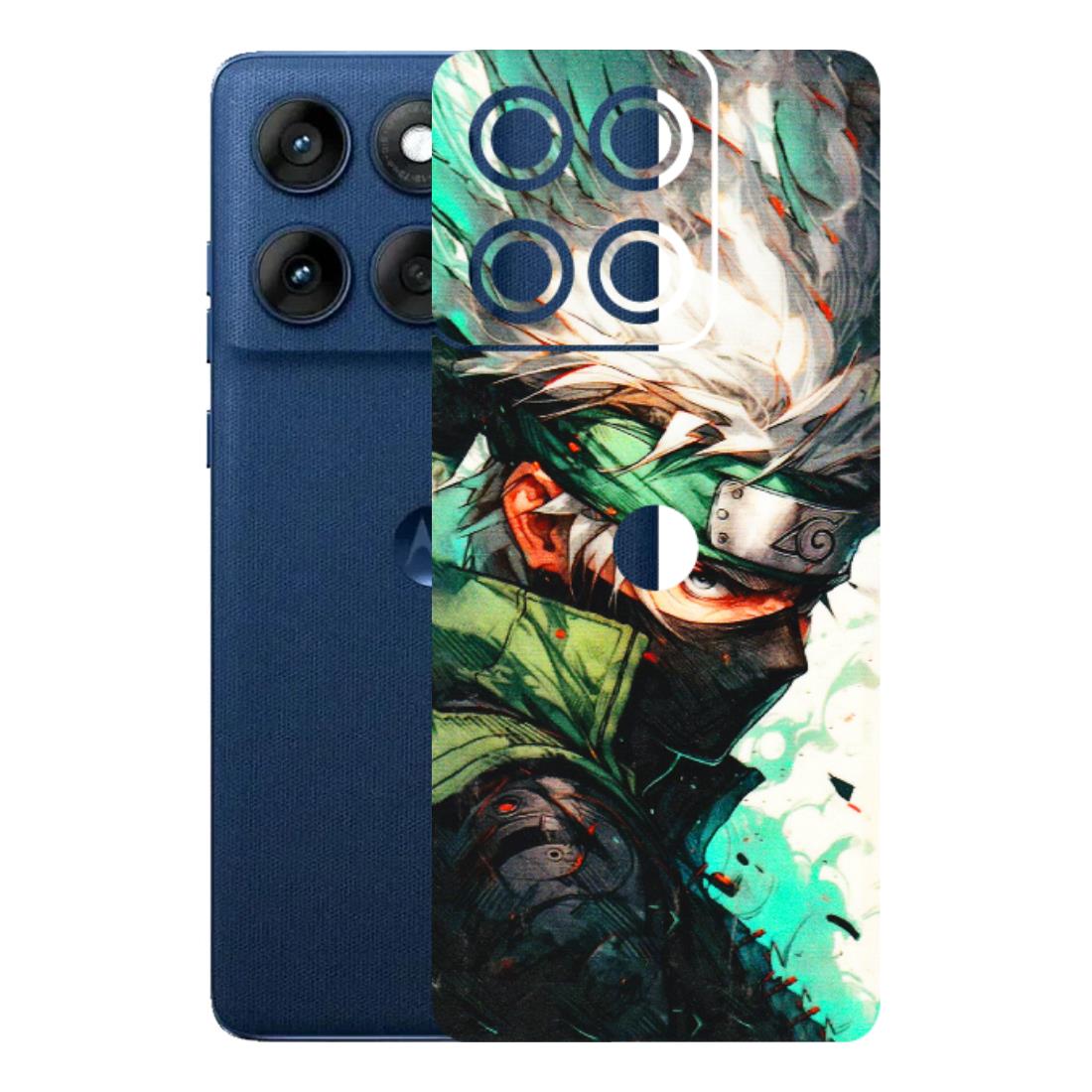 Motorola Phone Skins (All Models) - Kakashi Side Profile - 3D Embossed Finish (L-249) Motorola Edge 60