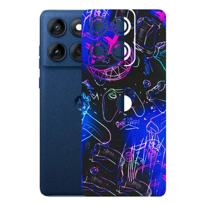 Motorola Phone Skins (All Models) - Gamers Paradise - 3D Embossed Finish (L-258) Motorola Edge 60