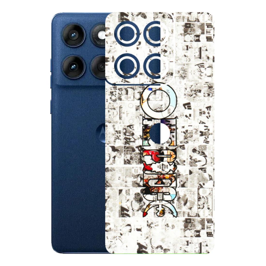 Motorola Phone Skins (All Models) - One Piece Manga - 3D Embossed Finish (L-26) Motorola Edge 60