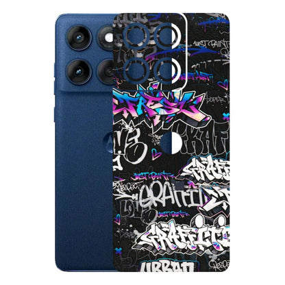 Motorola Phone Skins (All Models) - Graffiti Killer - 3D Embossed Finish (L-274) Motorola Edge 60