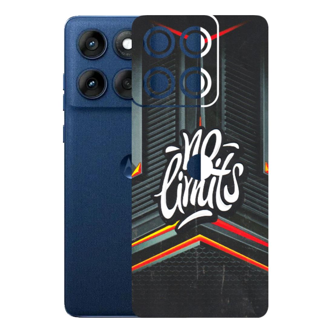 Motorola Phone Skins (All Models) - No Limits - 3D Embossed Finish (L-286) Motorola Edge 60