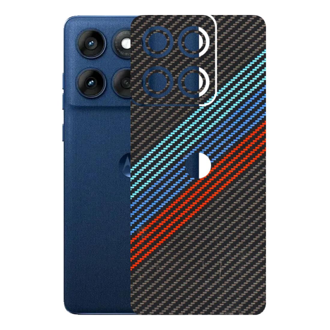 Motorola Phone Skins (All Models) - Carbon BM - 3D Embossed Finish (L-302) Motorola Edge 60