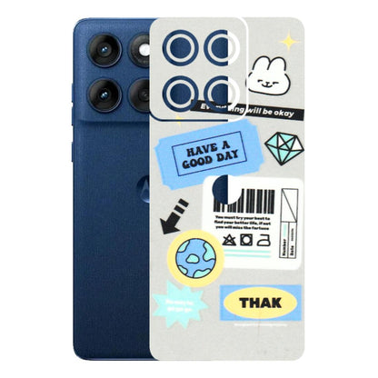 Motorola Phone Skins (All Models) - Will Be Okay Design - 3D Embossed Finish (L-316) Motorola Edge 60