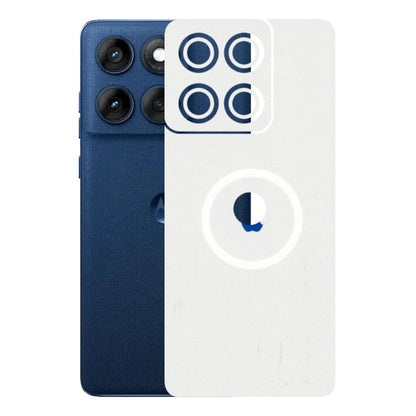 Motorola Phone Skins (All Models) - iPhone Magsafe Logo - 3D Embossed Finish (L-320) Motorola Edge 60