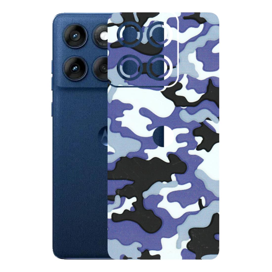 Motorola Phone Skins (All Models) - Powerfull Military Camoflauge - 3D Embossed Finish (L-49) Motorola Edge 60