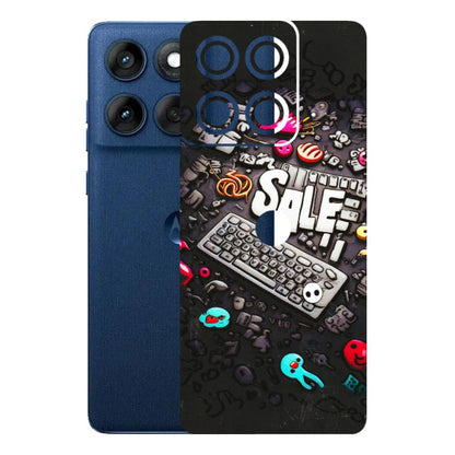 Motorola Phone Skins (All Models) - Gadgets Sale - 3D Embossed Finish (L-50) Motorola Edge 60
