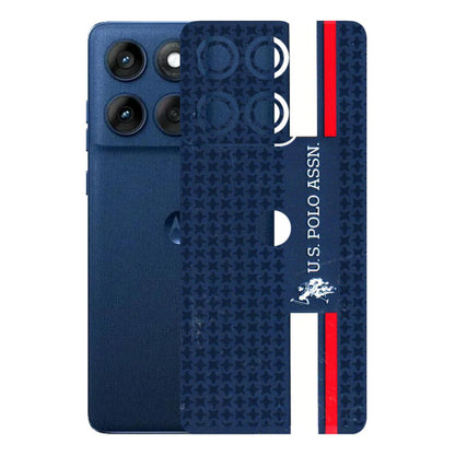 Motorola Phone Skins (All Models) - US POLO Designer Brand - 3D Embossed Finish (L-65) Motorola Edge 60