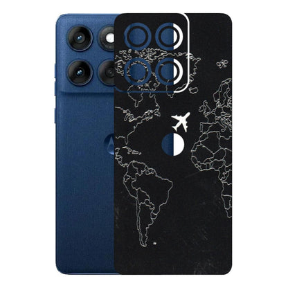 Motorola Phone Skins (All Models) - Never Ending Travel - 3D Embossed Finish (L-79) Motorola Edge 60