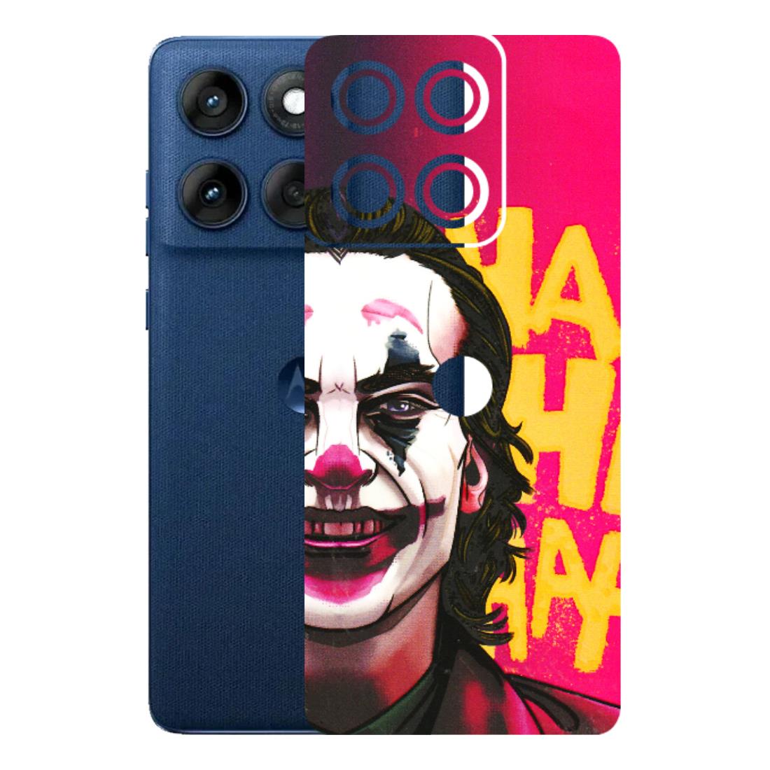 Motorola Phone Skins (All Models) - Joker Evil Laugh - 3D Embossed Finish (L-97) Motorola Edge 60