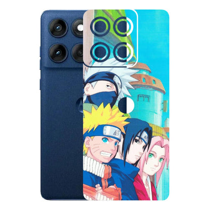 Motorola Phone Skins (All Models) - Team Minato And Kakashi - Matte Finish (M-101) Motorola Edge 60