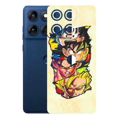 Motorola Phone Skins (All Models) - Angry Multi Anime - Matte Finish (M-113) Motorola Edge 60