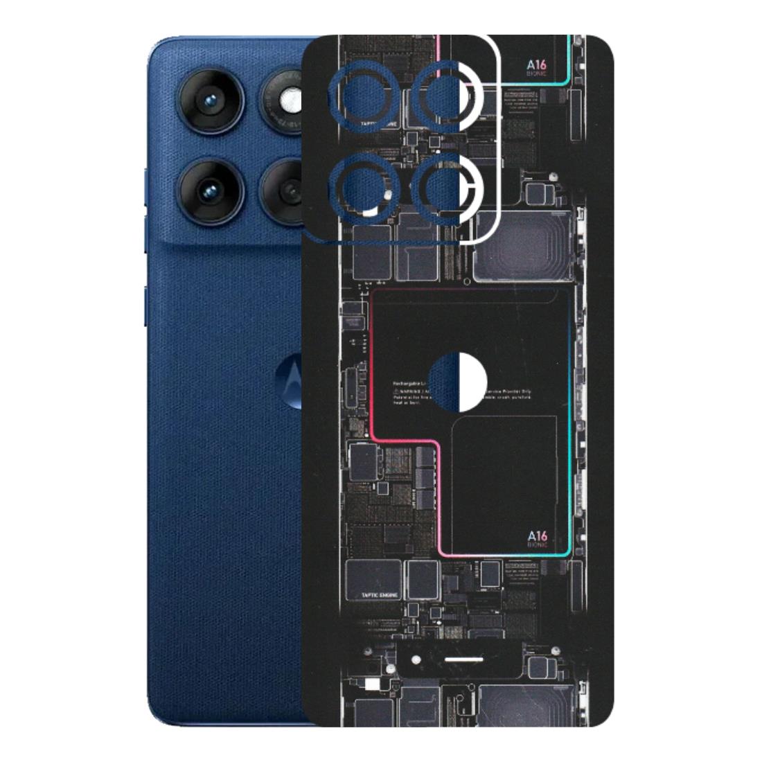 Motorola Phone Skins (All Models) - Motherboard Circuit Layout - Matte Finish (M-117) Motorola Edge 60