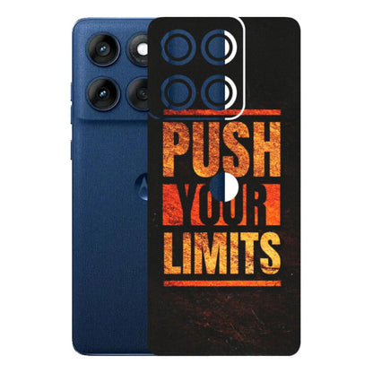 Motorola Phone Skins (All Models) - Push Your Limits - Matte Finish (M-118) Motorola Edge 60
