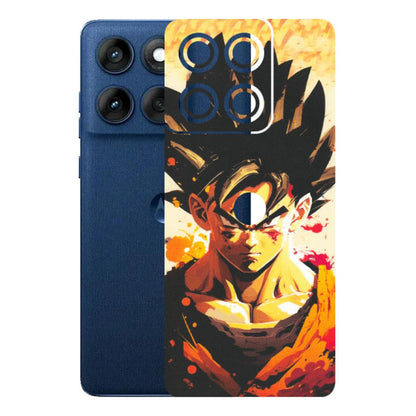 Motorola Phone Skins (All Models) - Angry Goku - Matte Finish (M-12) Motorola Edge 60