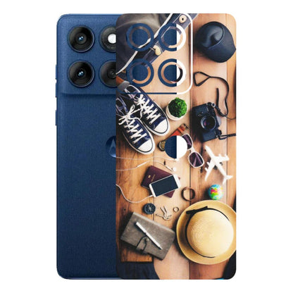Motorola Phone Skins (All Models) - Travel Wanderlust - Matte Finish (M-133) Motorola Edge 60