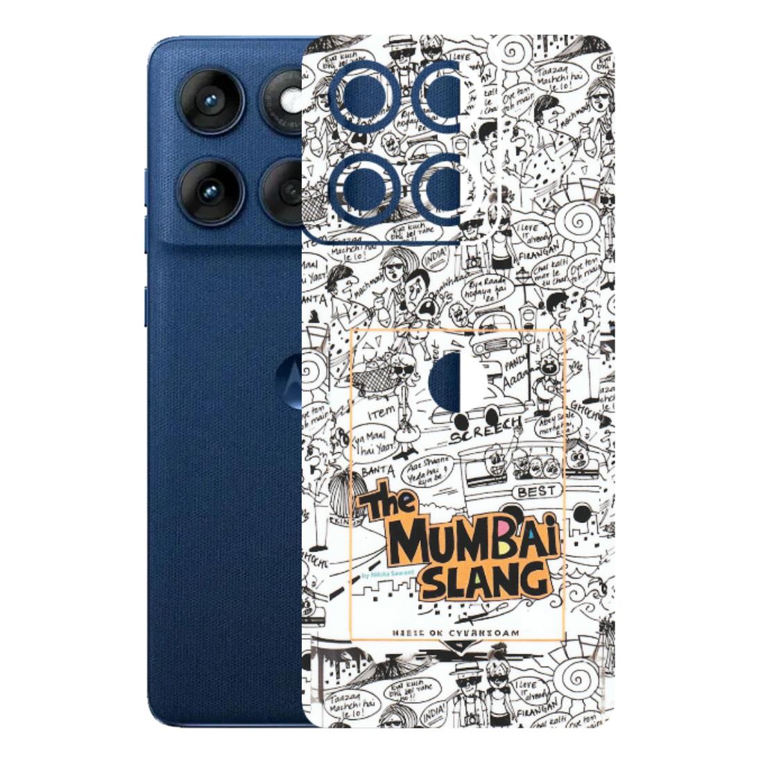 Motorola Phone Skins (All Models) - The Mumbai Slang - Matte Finish (M-142) Motorola Edge 60