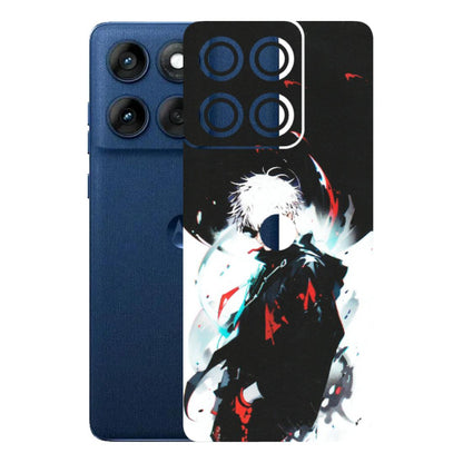 Motorola Phone Skins (All Models) - Gojo Powerful Charater Kaisen Anime - Matte Finish (M-144) Motorola Edge 60