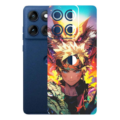 Motorola Phone Skins (All Models) - Angry Naruto Anime - Matte Finish (M-148) Motorola Edge 60