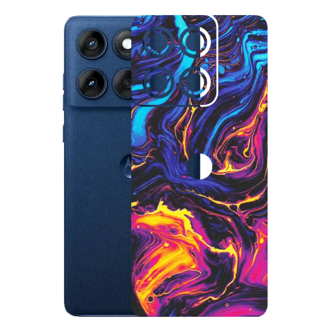Motorola Phone Skins (All Models) - Abstract Paint Classy - Matte Finish (M-15) Motorola Edge 60
