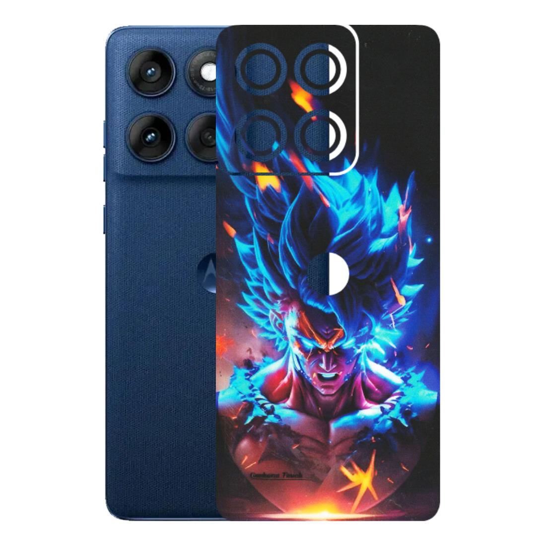 Motorola Phone Skins (All Models) - Angry Goku Dragon Ball Anime - Matte Finish (M-150) Motorola Edge 60