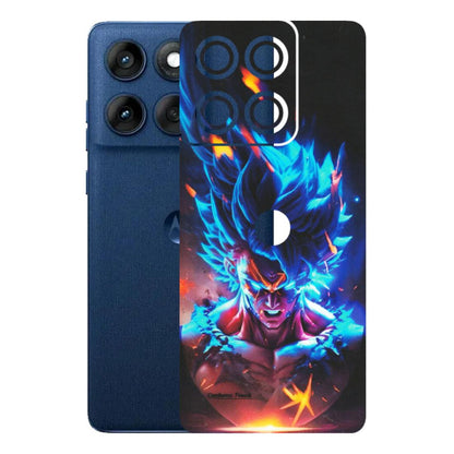 Motorola Phone Skins (All Models) - Angry Goku Dragon Ball Anime - Matte Finish (M-150) Motorola Edge 60