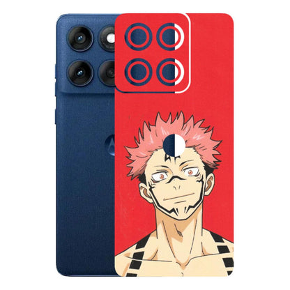 Motorola Phone Skins (All Models) - Ryomen Sukuna Fun Anime - Matte Finish (M-153) Motorola Edge 60