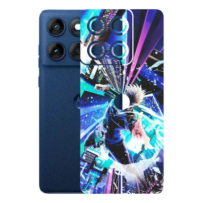 Motorola Phone Skins (All Models) - Manga Action Jujustu Kaisen Anime - Matte Finish (M-155) Motorola Edge 60