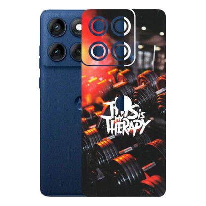 Motorola Phone Skins (All Models) - GYM Lover Therapy - Matte Finish (M-160) Motorola Edge 60