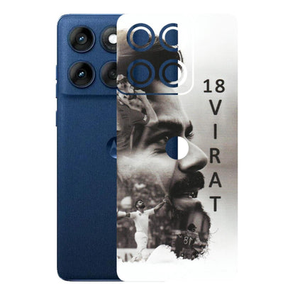 Motorola Phone Skins (All Models) - Virat Kohli Cricketer - Matte Finish (M-163) Motorola Edge 60