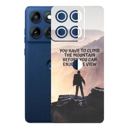 Motorola Phone Skins (All Models) - Motivational Hiking Mountain - Matte Finish (M-28) Motorola Edge 60