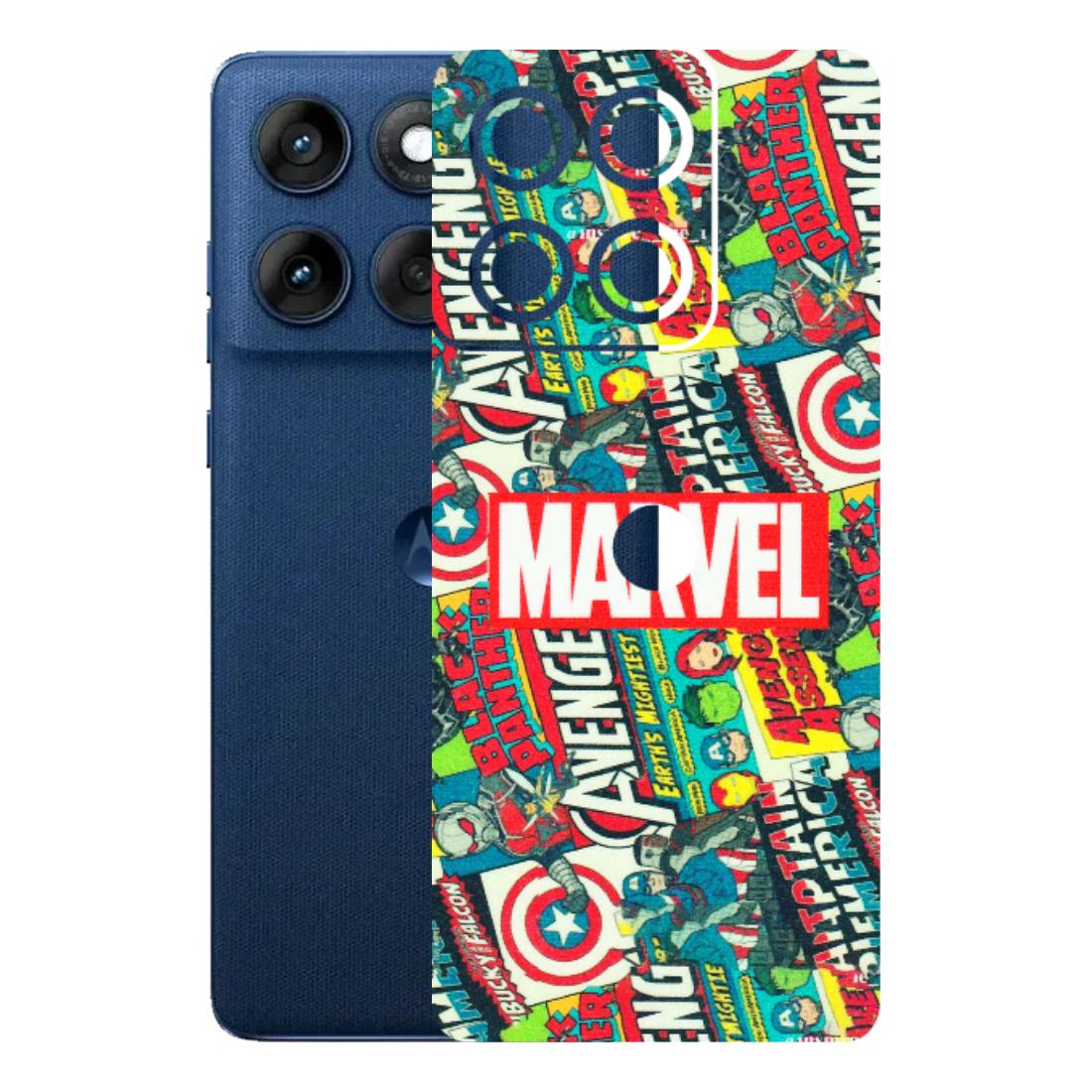 Motorola Phone Skins (All Models) - Marvel Comic Lover - Matte Finish (M-30) Motorola Edge 60